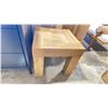Image 2 : MOE'S COLLECTION EVANDER NATURAL MODERN DISTRESSED WOOD COFFEE TABLE & SIDE TABLE