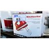 Image 2 : 4 PCS OF ASSORTED COLOR / STYLE KITCHENAID ELECTRIC COUNTERTOP SMALL APPLIANCES INCLUDING: