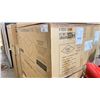 Image 2 : GLUCKSTEIN HOME SEDONA PLASTIC RATTAN GLASS TOP OUTDOOR PATIO COCKTAIL TABLE *IN BOX*