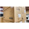 Image 2 : GLUCKSTEIN HOME SEDONA PLASTIC RATTAN GLASS TOP OUTDOOR PATIO COCKTAIL TABLE *IN BOX*