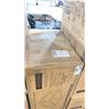 Image 2 : GLUCKSTEIN HOME SEDONA PLASTIC RATTAN GLASS TOP OUTDOOR PATIO COCKTAIL TABLE *IN BOX*