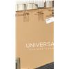 Image 3 : UNIVERSAL DEXTER BLACK WOOD RECLAIMED LOOK PADDED ARM / ACCENT CHAIR *IN BOX*