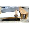 Image 3 : GLUCKSTEIN HOME WOOD FRAMED DESIGNER WHITE FABRIC DAYBED
