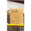 Image 2 : KODE. KARIM BROWN LEATHER DESIGNER METAL BASE BUTTERFLY CHAIR