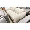 Image 1 : CREAM FABRIC DESIGNER MODERN STYLE 2 SEAT POWER RECLINING SECTIONAL SOFA SET INCLUDING LEFT / RIGHT
