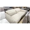 Image 2 : CREAM FABRIC DESIGNER MODERN STYLE 2 SEAT POWER RECLINING SECTIONAL SOFA SET INCLUDING LEFT / RIGHT