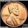 1955/55 DDO Wheat Cent CHOICE BU RD