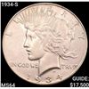 1934-S Silver Peace Dollar CHOICE BU