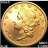 1869-S $20 Gold Double Eagle CHOICE AU