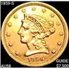 1859-S $2.50 Gold Quarter Eagle CHOICE AU