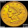 Image 1 : 1856-S $2.50 Gold Quarter Eagle CHOICE BU