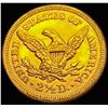 Image 2 : 1856-S $2.50 Gold Quarter Eagle CHOICE BU