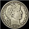 1912-D Barber Half Dollar LIGHTLY CIRCULATED