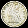 1857-O Seated Liberty Dime CHOICE AU