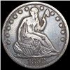 1858-S Seated Liberty Half Dollar NEARLY UNCIRCUL