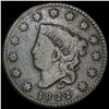 1822 Coronet Head Large Cent LIGHTLY CIRCULATED