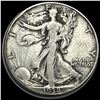 1938-D Walking Liberty Half Dollar LIGHTLY CIRCULATED