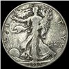 1938-D Walking Liberty Half Dollar LIGHTLY CIRCULATED