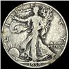 1938-D Walking Liberty Half Dollar LIGHTLY CIRCULATED