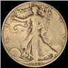 1938-D Walking Liberty Half Dollar LIGHTLY CIRCULATED