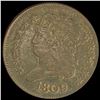 1809 Classic Head Half Cent LIGHTLY CIRCULATED