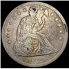 Image 1 : 1860-O SILVER Seated Liberty Dollar NICELY CIRCULATED