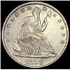 1858-S SILVER Half Dollar CHOICE AU