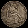 1855 Seated Liberty Half Dollar LIGHTLY CIRCULATED