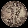 1938-D Walking Liberty Half Dollar LIGHTLY CIRCULATED