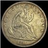 1841 Seated Liberty Half Dollar NEARLY UNCIRCULATED