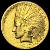 1910-S Indian Eagle $10 Gold NEAR UNC