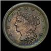 1853 Braided Hair Half Cent UNCIRCULATED