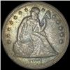 1871 Seated Liberty Dollar NEARLY UNCIRCULATED