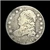Image 1 : 1820 Capped Bust Dime NICELY CIRCULATED