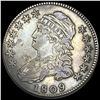 1809 Capped Bust Half Dollar NEARLY UNCIRCULATED
