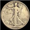 1938-D Walking Liberty Half Dollar LIGHTLY CIRCULATED