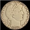 1906-O Silver Barber Half Dollar LIGHTLY CIRCULATED