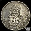 1872Mo M Mexico Silver Balanza 50 Centavos NEARLY UNCIRCULATED