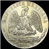 Image 2 : 1870Mo C Mexico Silver Peso UNCIRCULATED