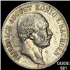 1905-E Sachsen Silver 2 Mark NEARLY UNCIRCULATED