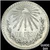 1943-M Mexico Silver Peso UNCIRCULATED