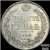 1840 Russia Silver Rouble CHOICE AU