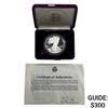 1987-S Proof Silver Eagle