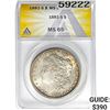 1881-S Morgan Silver Dollar ANACS MS65