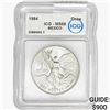 1984 1oz Silver Mexico Onza ICG MS68