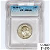 1936-D Washington Silver Quarter ICG MS64+