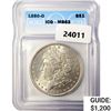 1880-O Morgan Silver Dollar ICG MS63