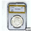 Image 1 : 1921 $1 Peace Dollar PGA MS65 SILVER