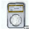 1878-S Morgan Dollar PGA MS65 SILVER