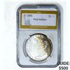 1885 Morgan Dollar PGA MS64+ SILVER